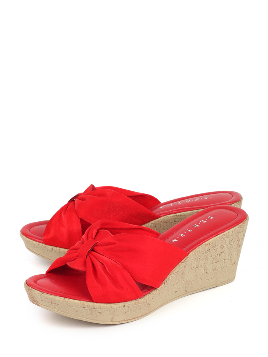 

Сабо женские BERTEN BSL 20-1115 красные 40 RU, Красный, BSL 20-1115