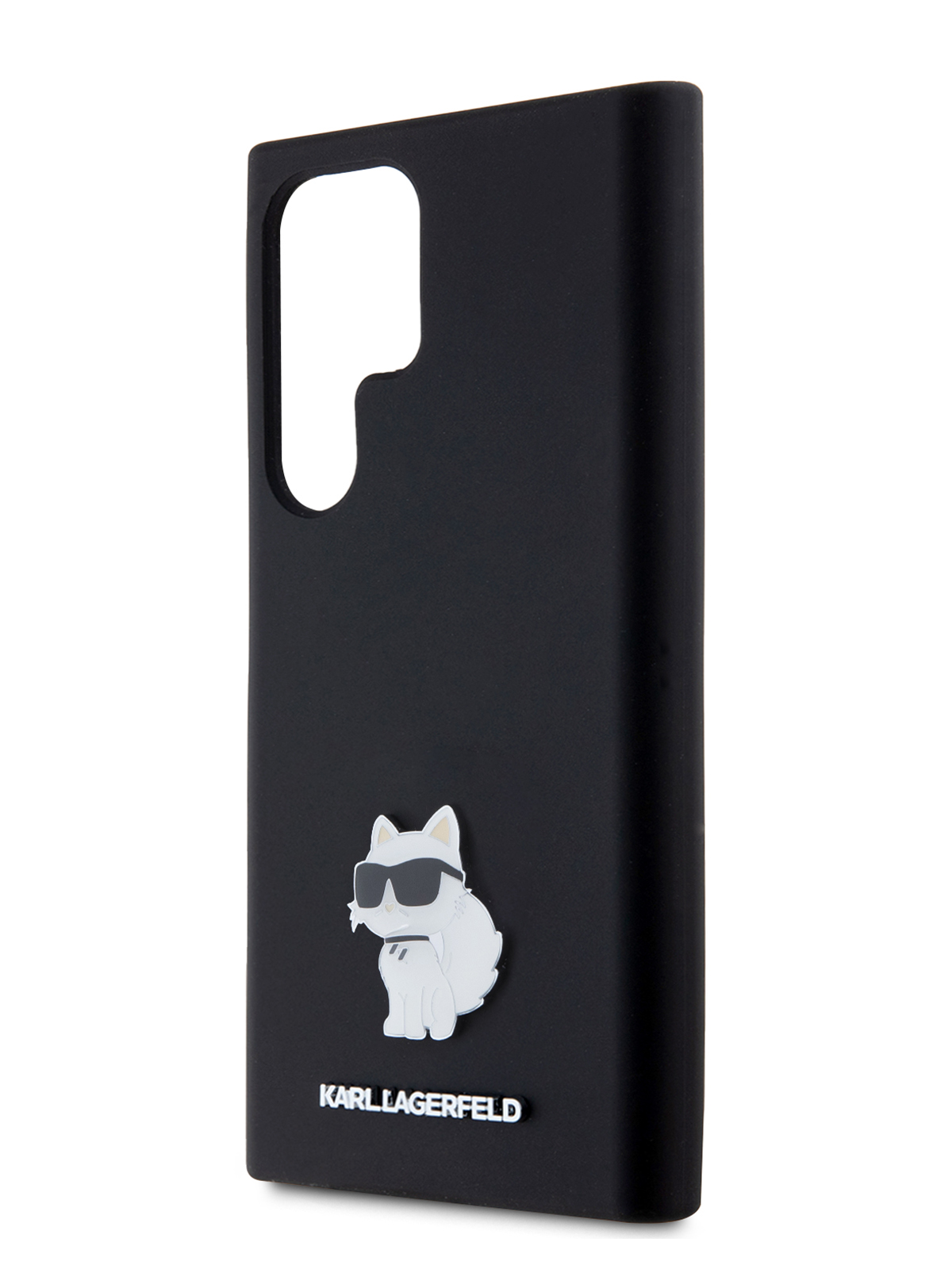 

Чехол Karl Lagerfeld для Galaxy S23 Ultra с эффектом Soft touch Hard Black, Черный