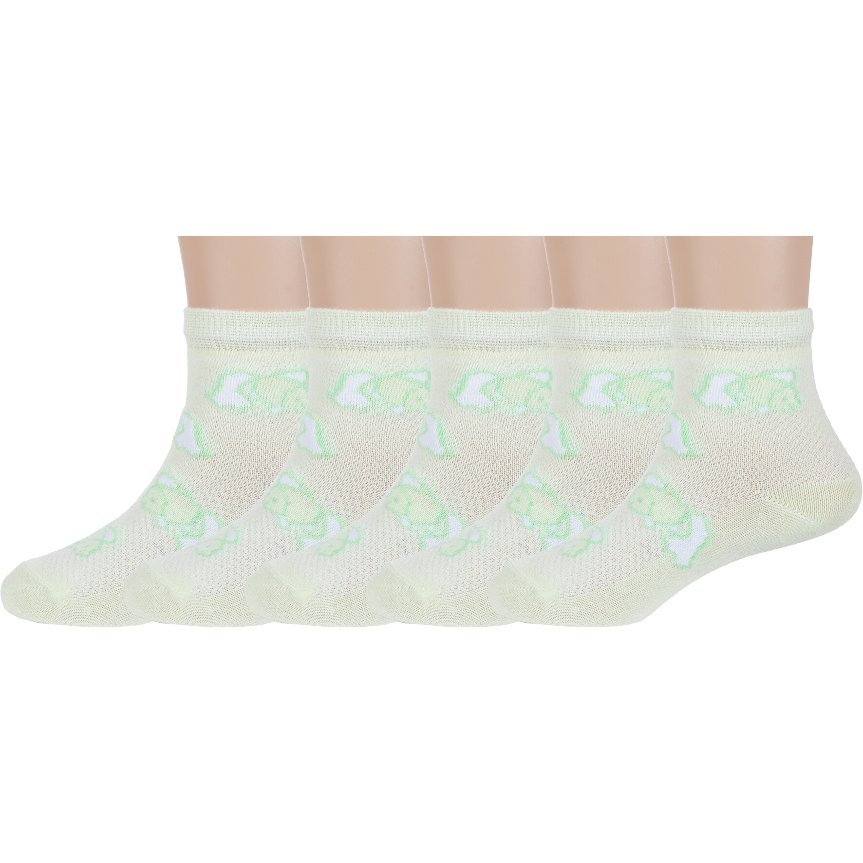 Носки детские Борисоглебский трикотаж 5-8С903, салатовые, 16-18