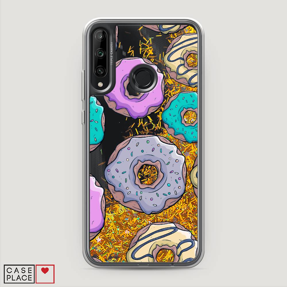 

Чехол Awog "Разноцветные пончики в глазури 2" для Honor 9C, 612590-1