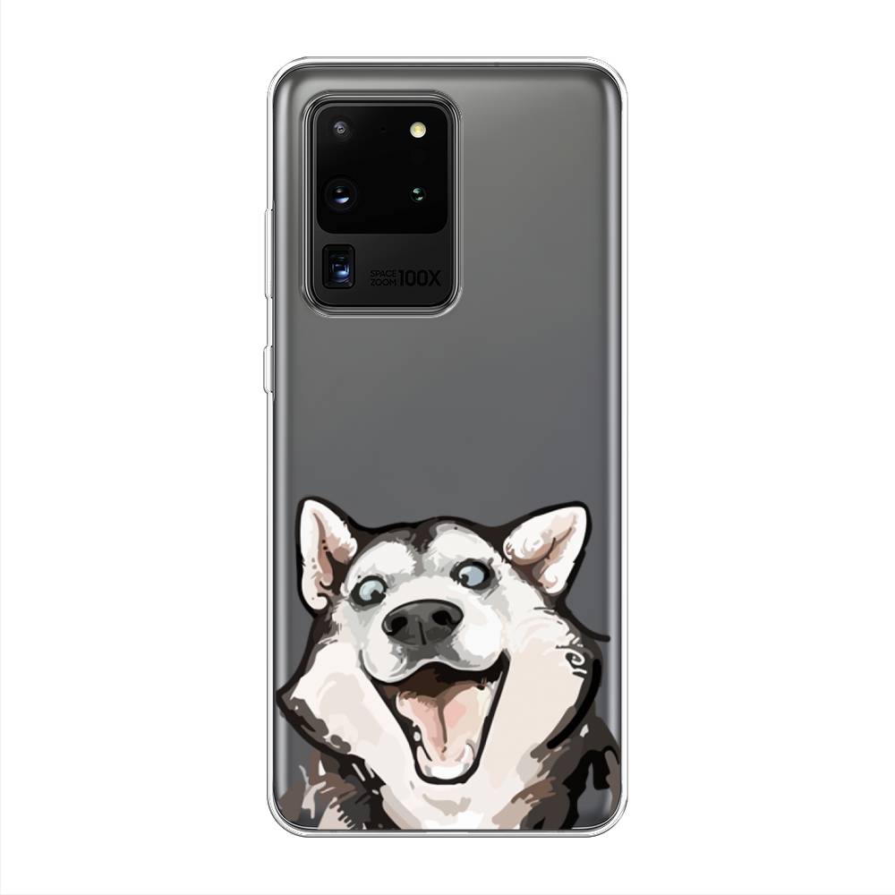 

Чехол Awog на Samsung Galaxy S20 Ultra "Радостный хаски", Разноцветный, 29450-1