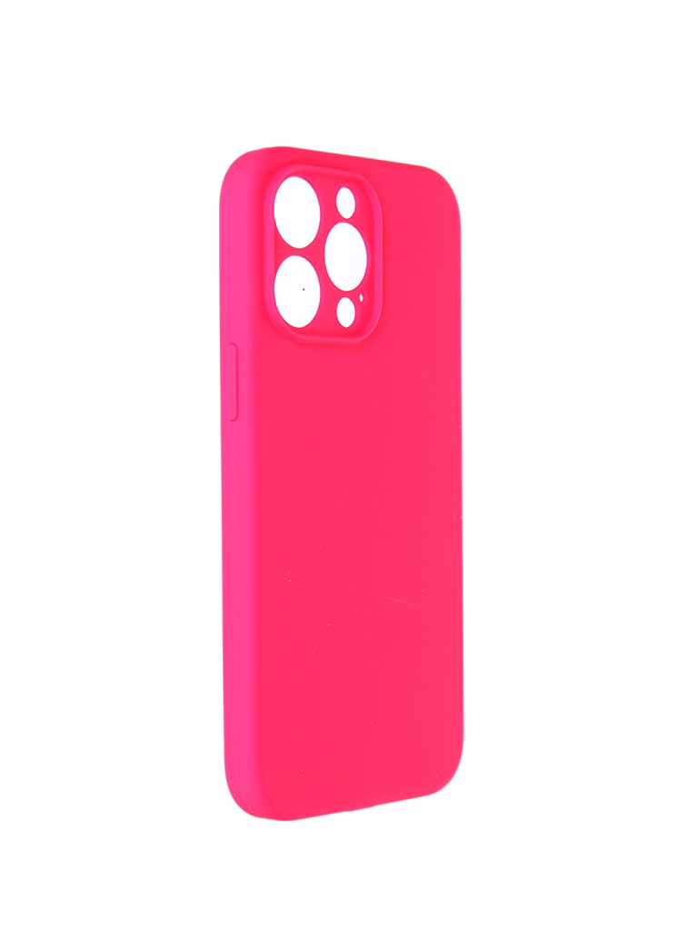 фото Чехол neypo для apple iphone 14 pro max silicone cover hard hot pink nhc55486