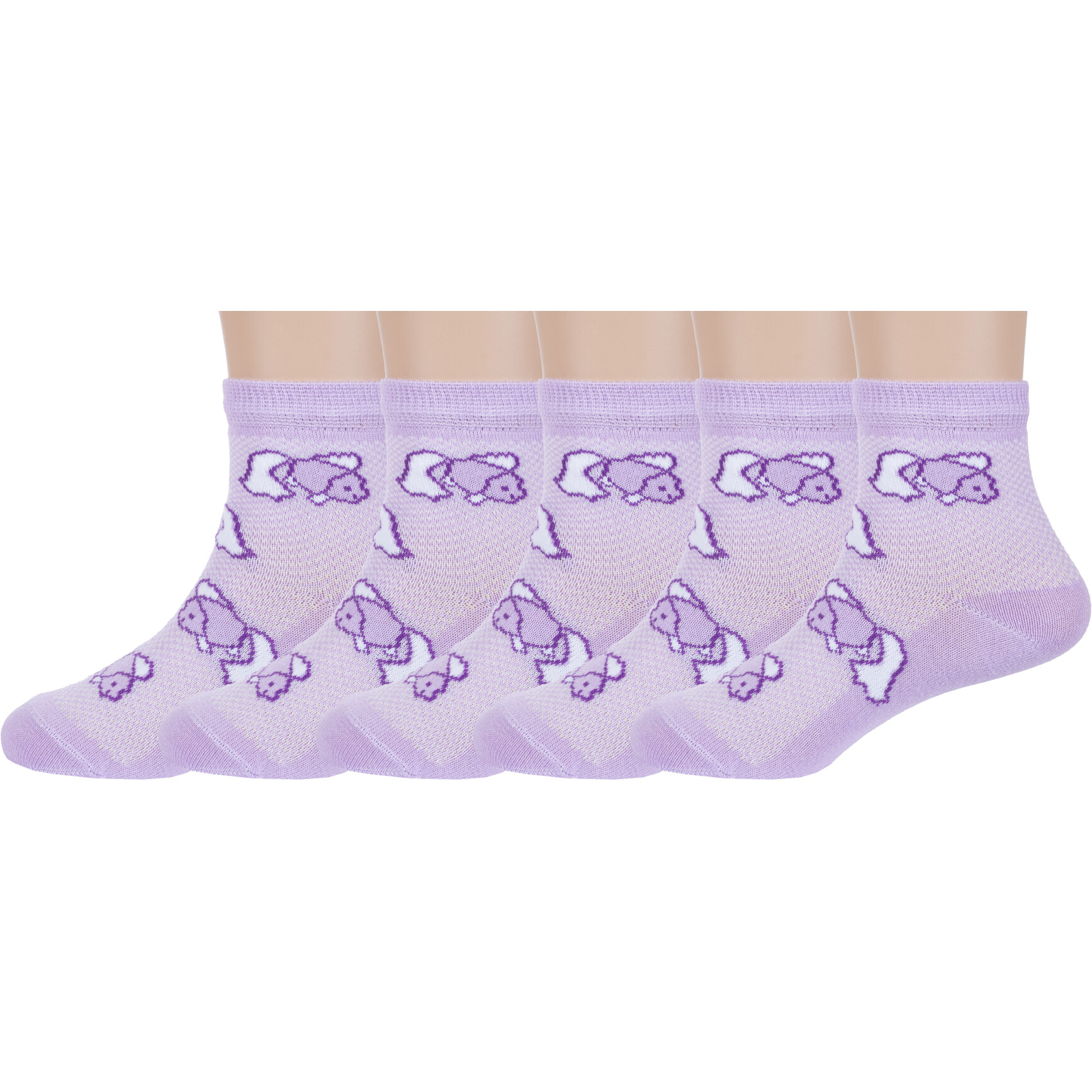 Носки детские Борисоглебский трикотаж 5-8С903, сиреневые, 16-18
