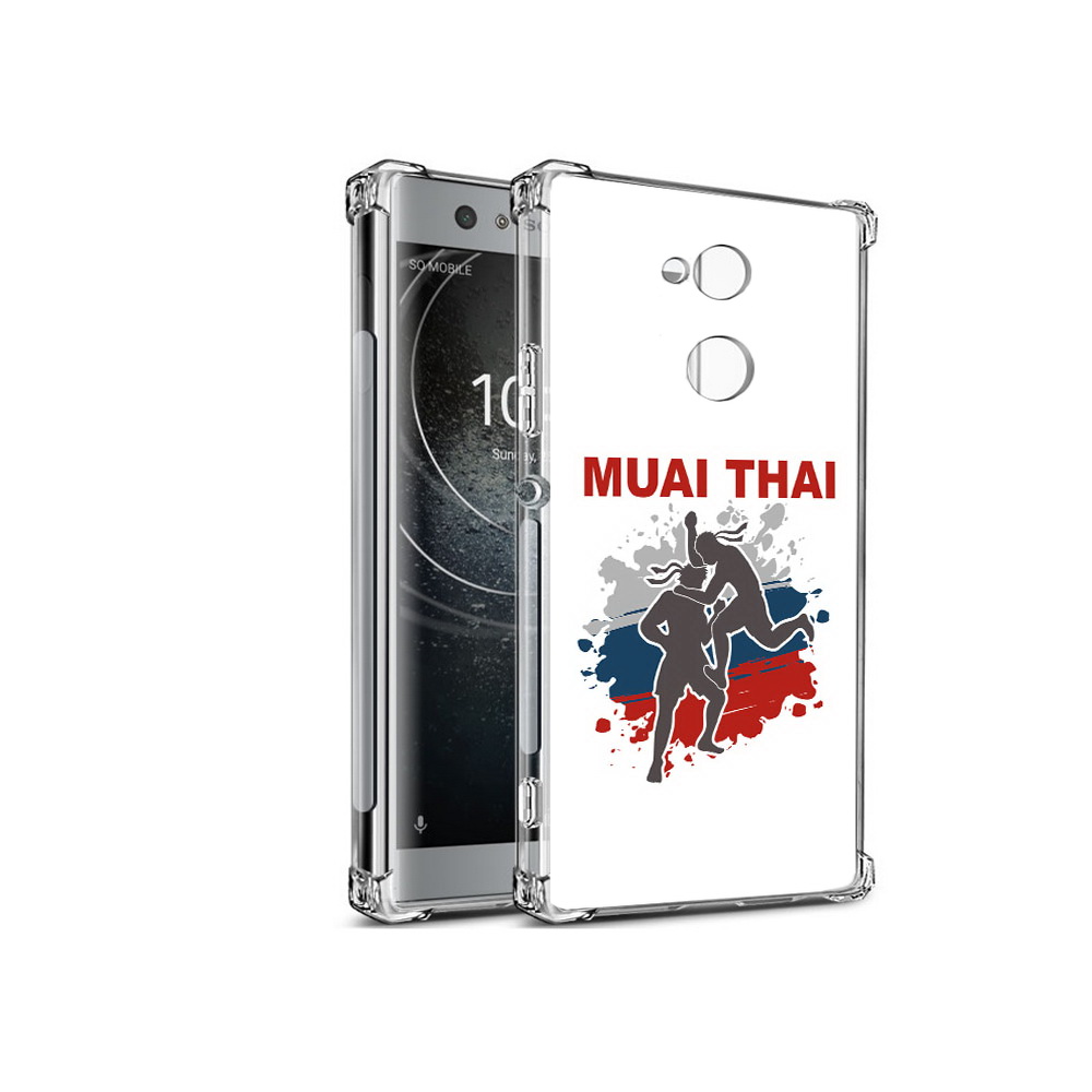 

Чехол MyPads Tocco для Sony Xperia XA2 Муайтай (PT99627.238.123), Прозрачный, Tocco