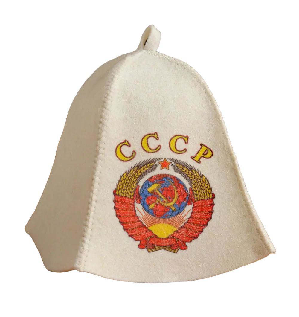 

Шапка для бани СССР  разноцветный, СССР