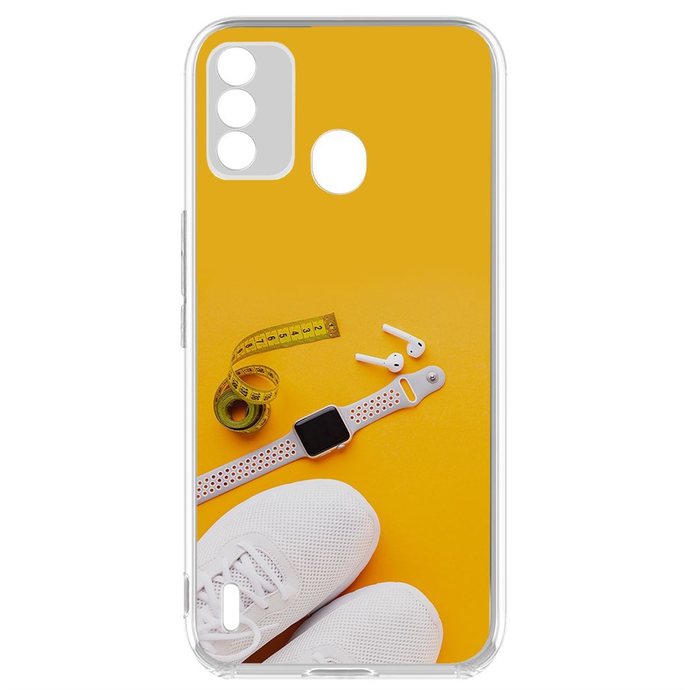 фото Чехол-накладка krutoff clear case кроссовки женские фитнес для itel a48