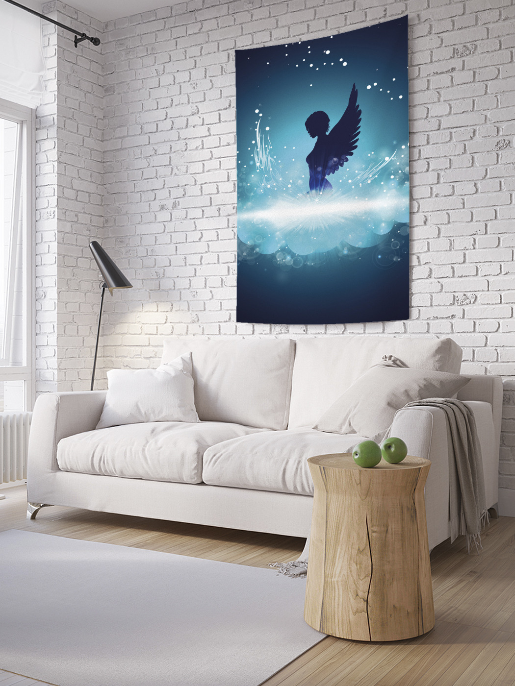 

Вертикальное фотопанно на стену JoyArty Космический ангел 150x200 см, Космический ангел