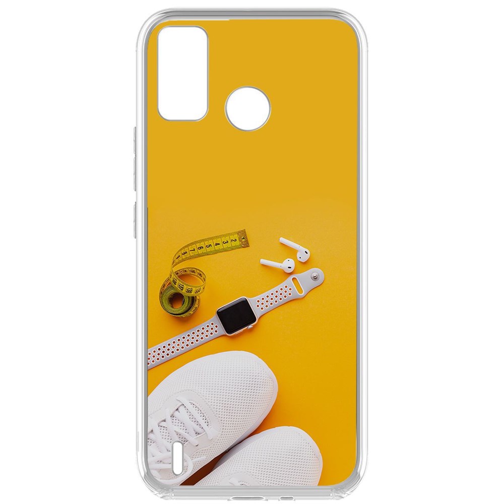 фото Чехол-накладка krutoff clear case кроссовки женские фитнес для tecno spark 6 go