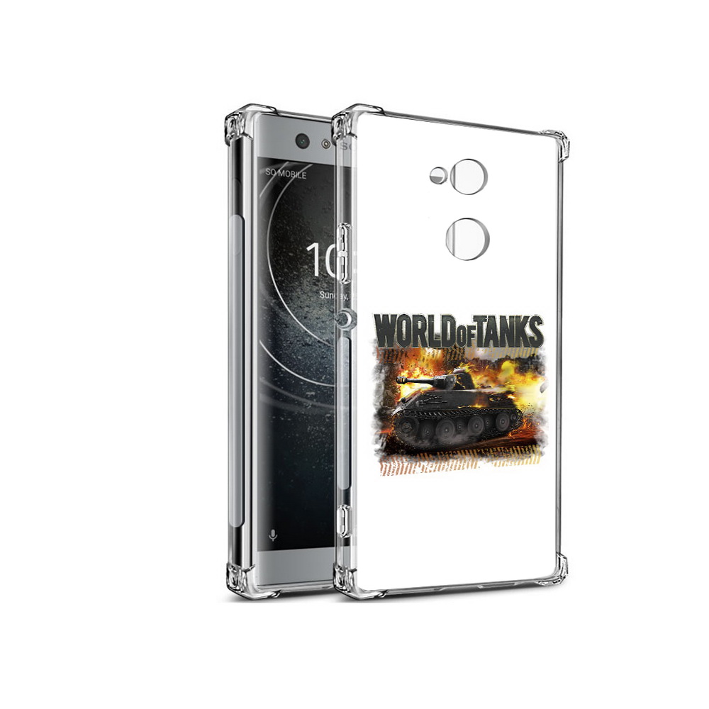 

Чехол MyPads Tocco для Sony Xperia XA2 Мир танков-2 (PT99627.238.118), Прозрачный, Tocco