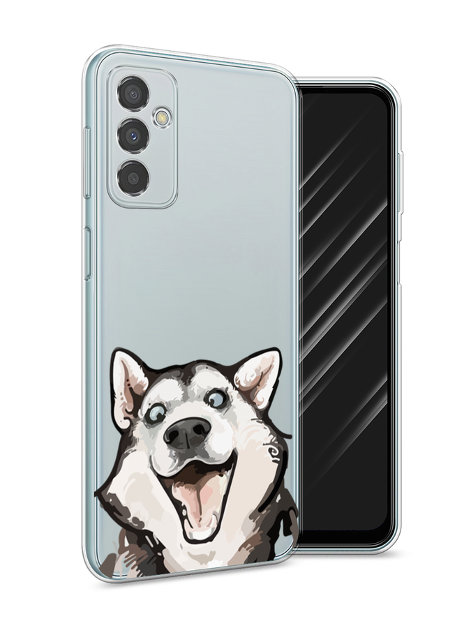 

Чехол Awog на Samsung Galaxy M23 5G / Самсунг M23 5G "Радостный хаски", Разноцветный, 2105550-1