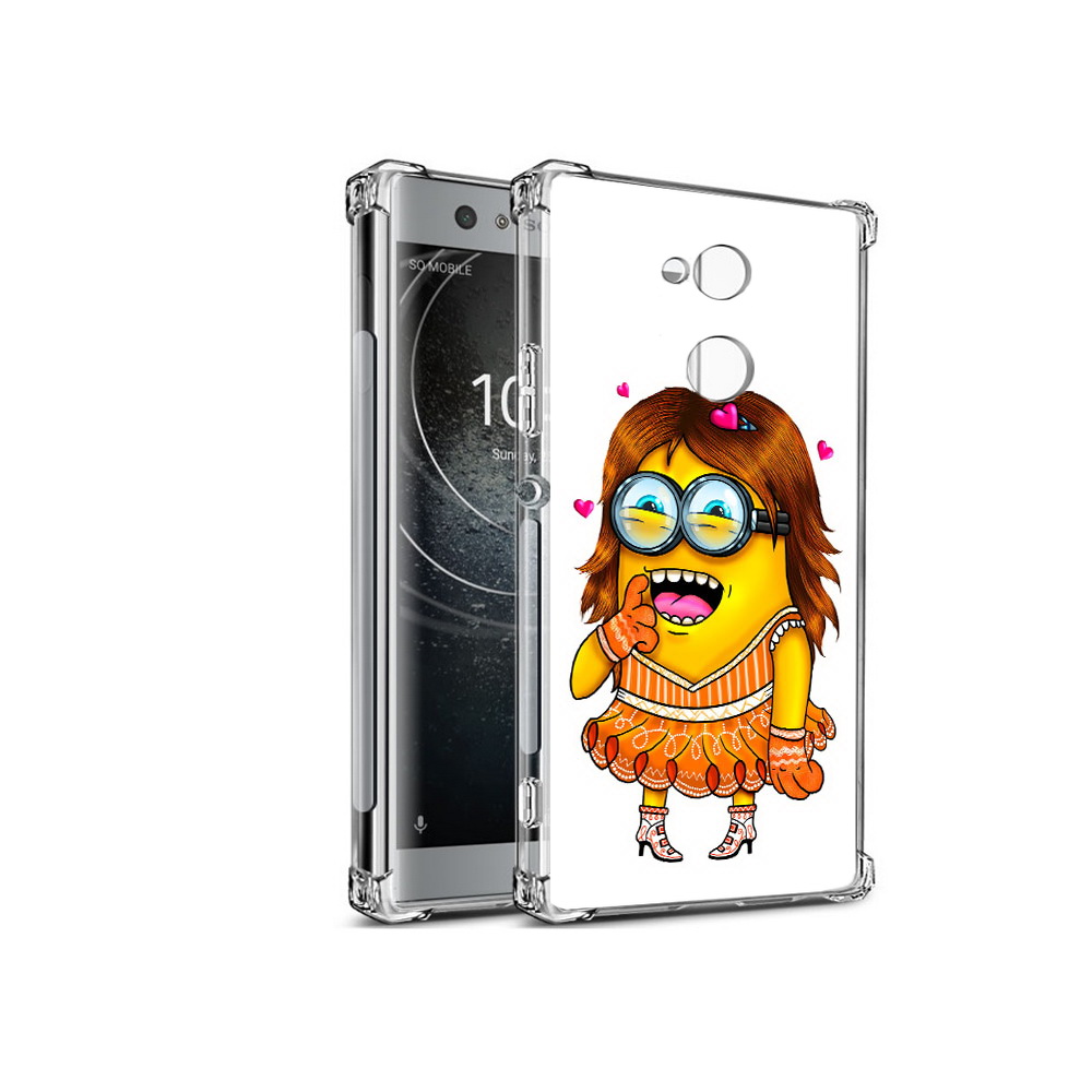 

Чехол MyPads Tocco для Sony Xperia XA2 Миньон девочка (PT99627.238.116), Прозрачный, Tocco