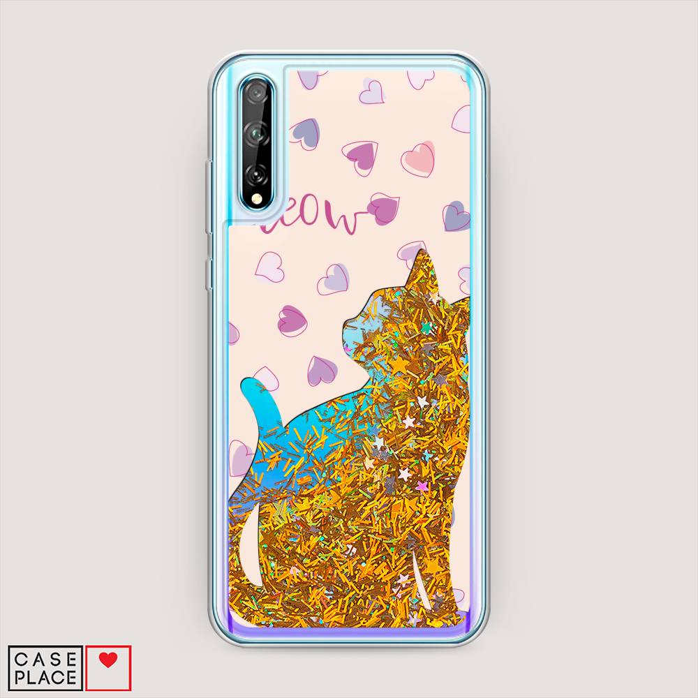 

Чехол Awog на Huawei P Smart S "Прозрачный кот", 6103590-1