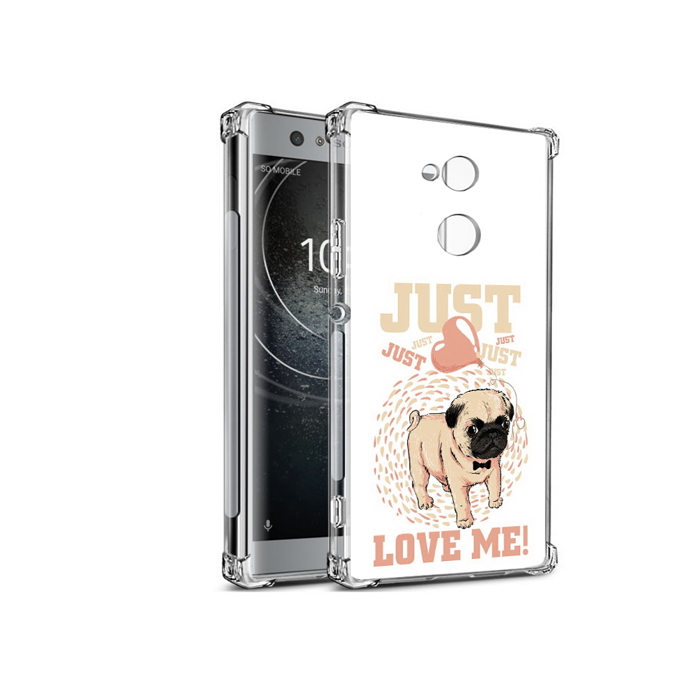 

Чехол MyPads Tocco для Sony Xperia XA2 Люби меня (PT99627.238.109), Прозрачный, Tocco