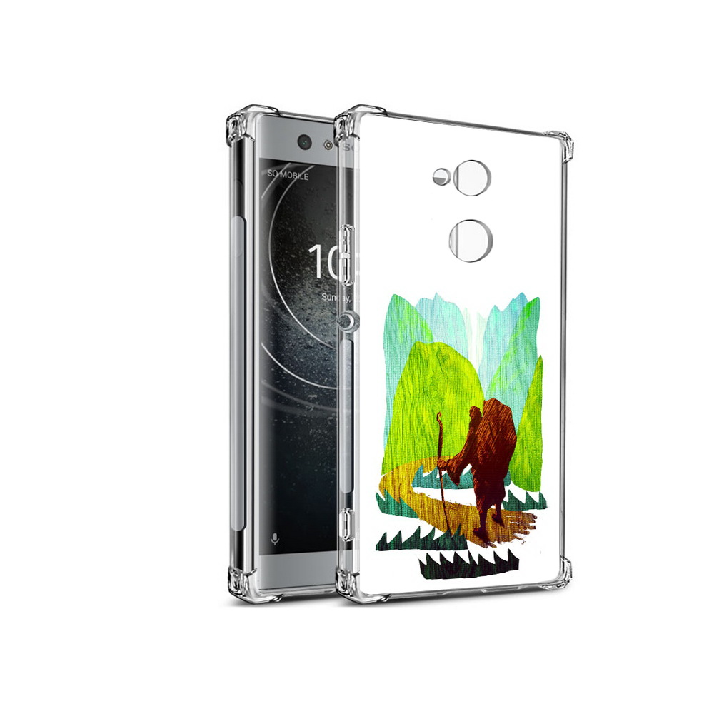 

Чехол MyPads Tocco для Sony Xperia XA2 Лесная тропа (PT99627.238.106), Прозрачный, Tocco