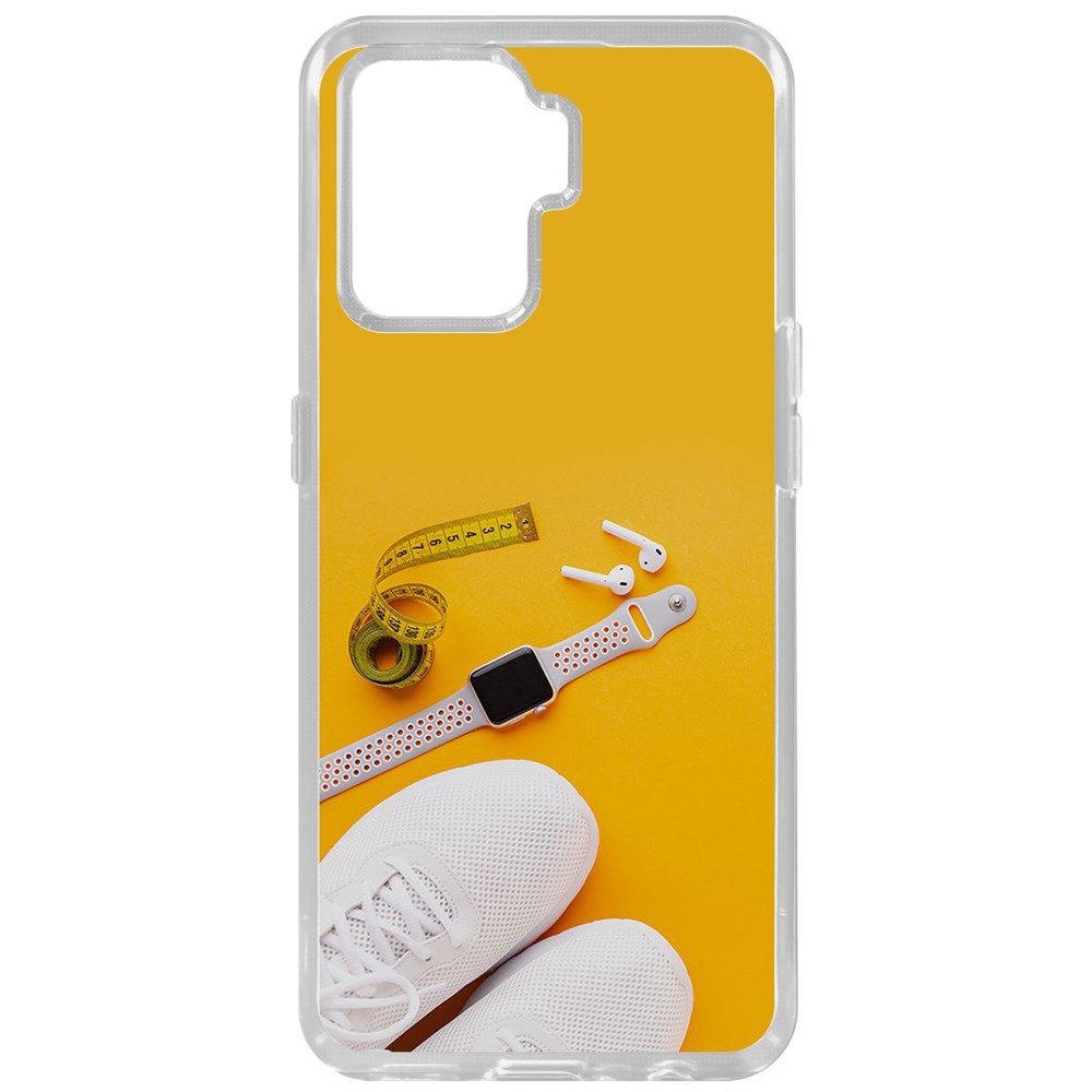 фото Чехол-накладка krutoff clear case кроссовки женские фитнес для oppo reno5 lite