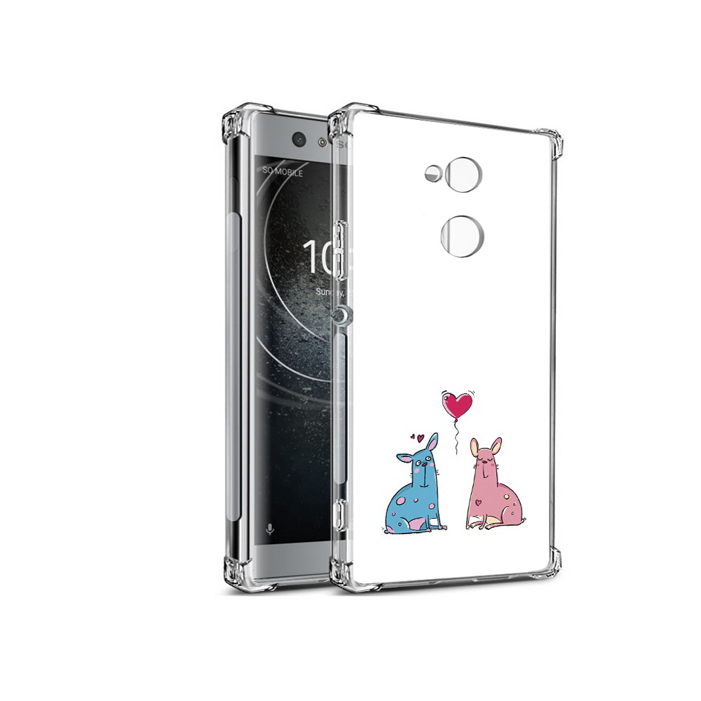 

Чехол MyPads Tocco для Sony Xperia XA2 Лама любовь (PT99627.238.102), Прозрачный, Tocco