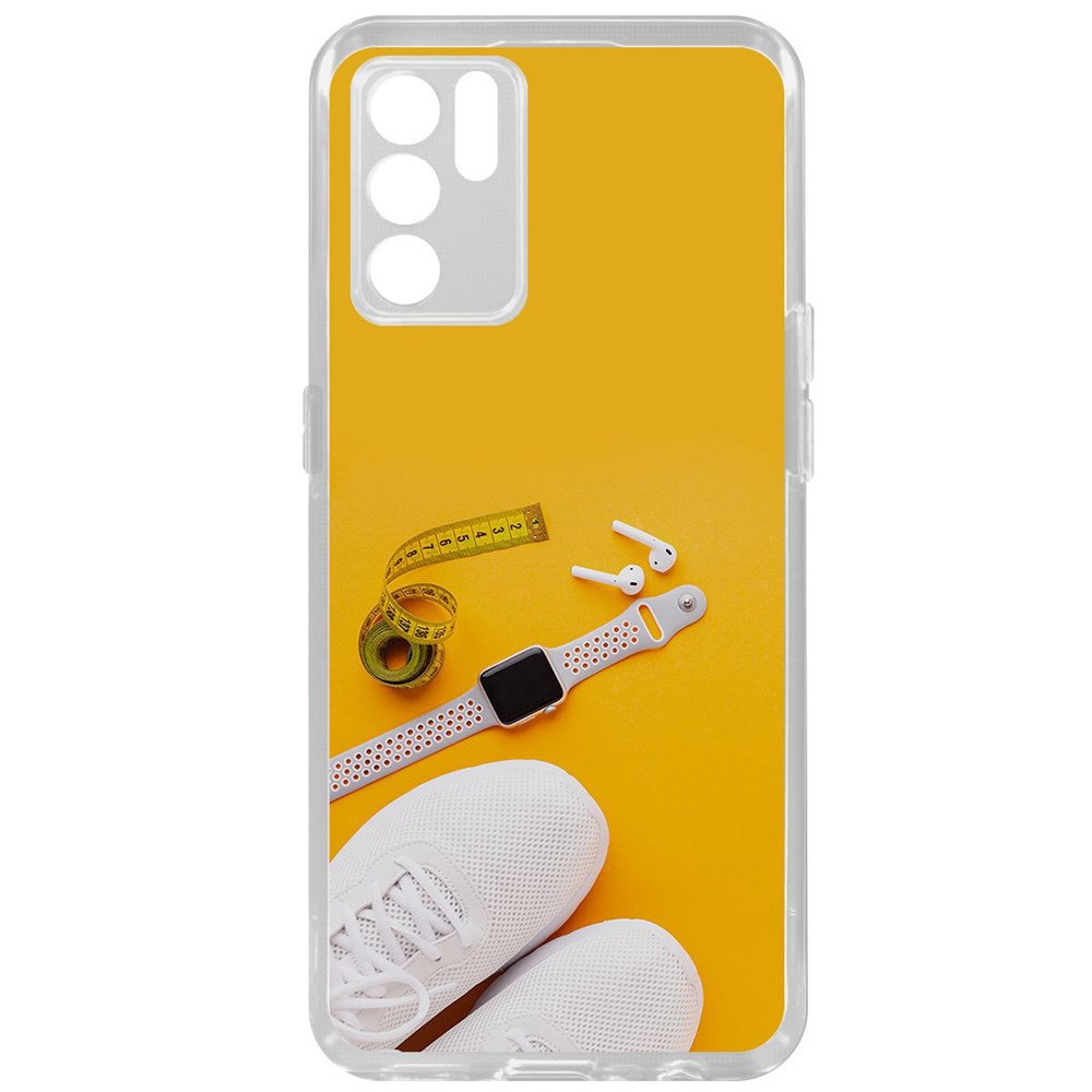 фото Чехол-накладка krutoff clear case кроссовки женские фитнес для oppo reno6