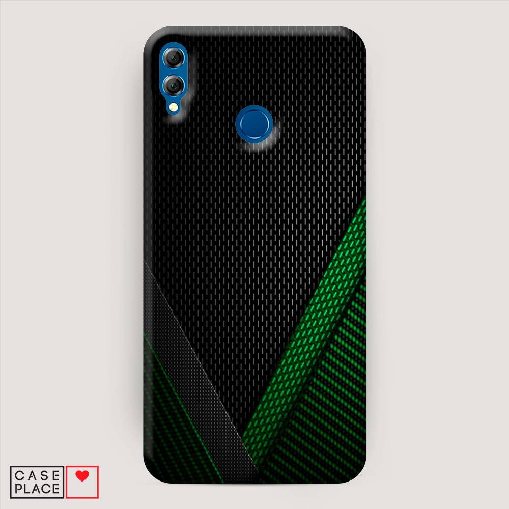 

Чехол Awog "Зеленый карбон" для Honor 8X, 66720-2