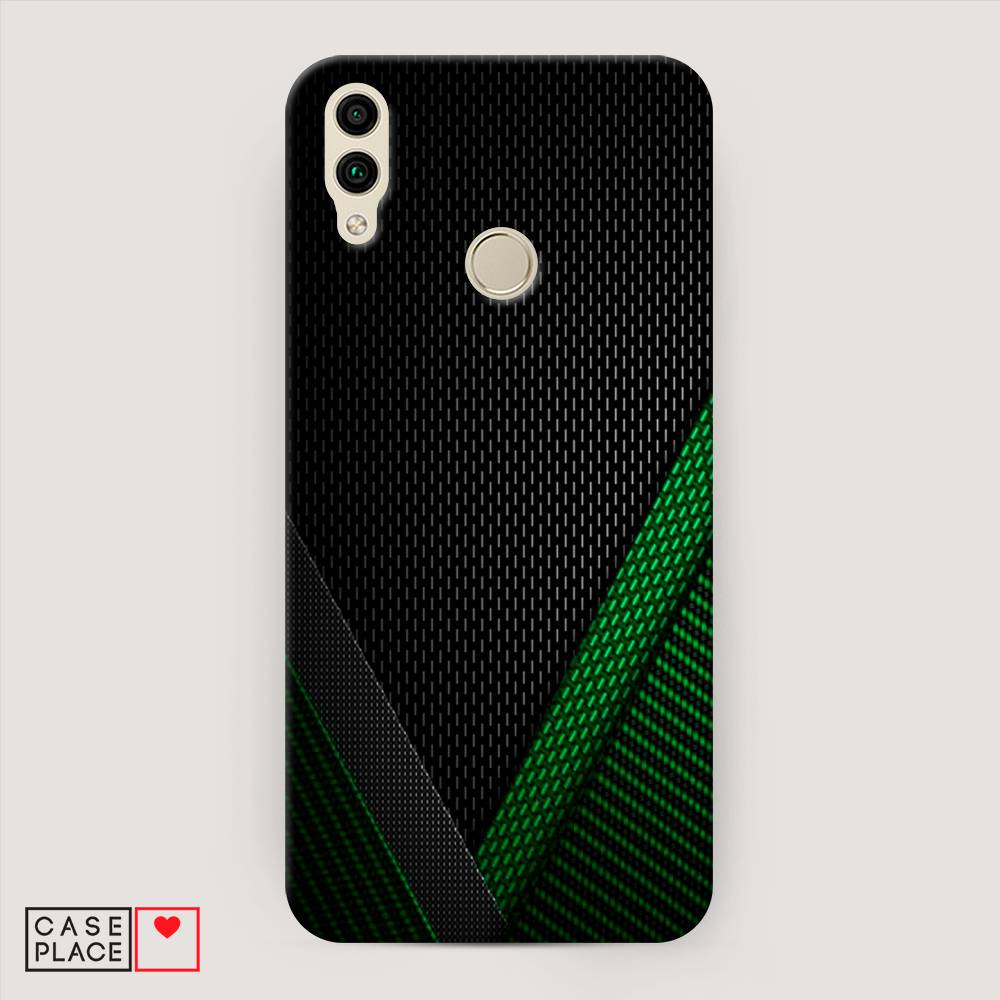 

Чехол Awog "Зеленый карбон" для Honor 8C, 67120-2
