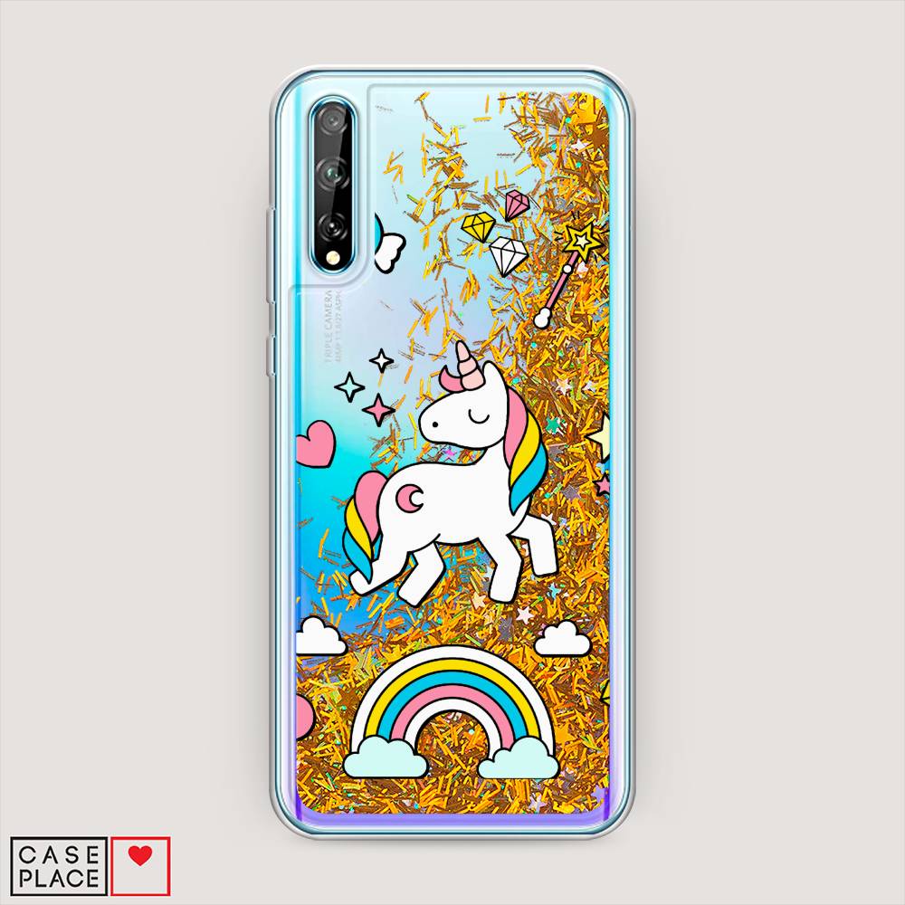 

Чехол Awog на Huawei Y8p "Принцесса единорог", 6103490-1