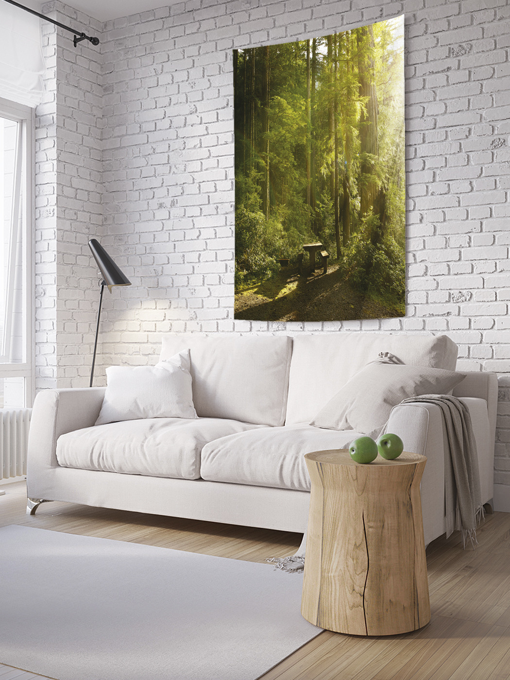 

Вертикальное фотопанно на стену JoyArty Место для отдыха 150x200 см, Место для отдыха
