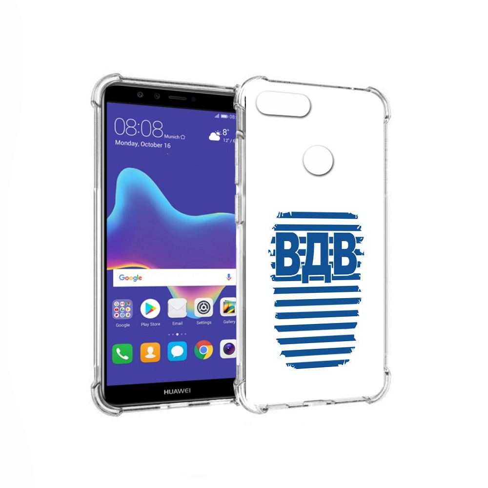 

Чехол MyPads Tocco для Huawei Enjoy 8 Plus вдв2 (PT108787.33.259), Прозрачный, Tocco