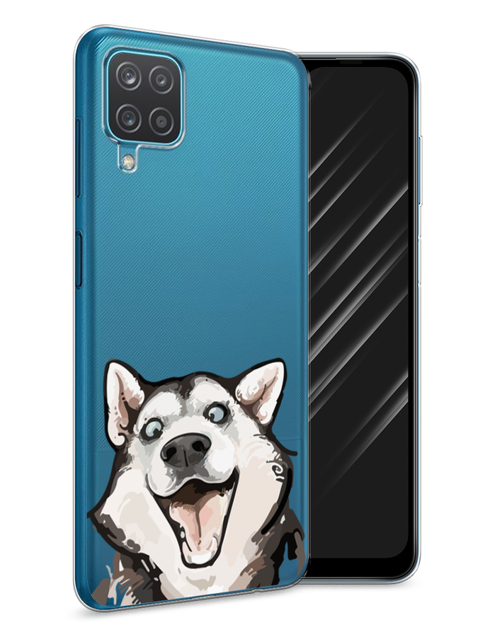 

Чехол Awog на Samsung Galaxy A12 / Самсунг A12 "Радостный хаски", Разноцветный, 2101650-1