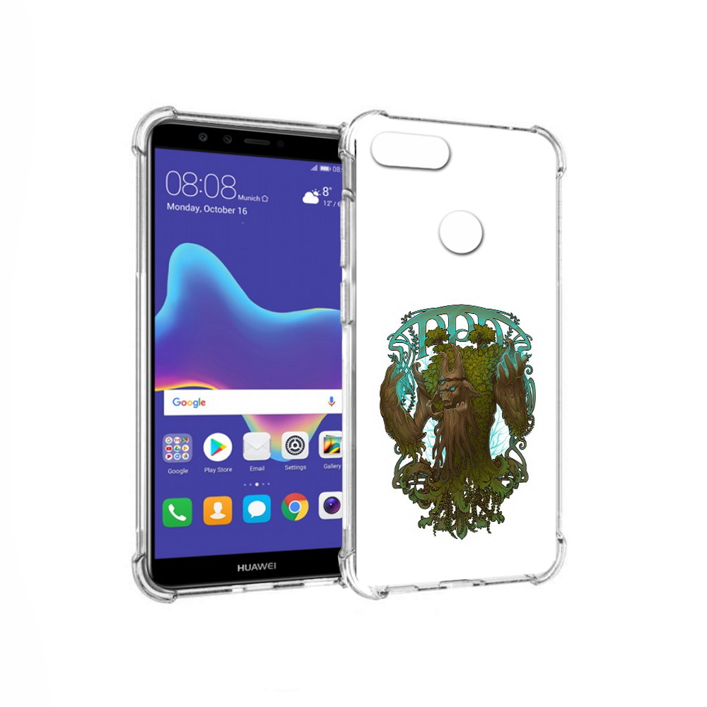 

Чехол MyPads Tocco для Huawei Enjoy 8 Plus trent protector (PT108787.33.25), Прозрачный, Tocco