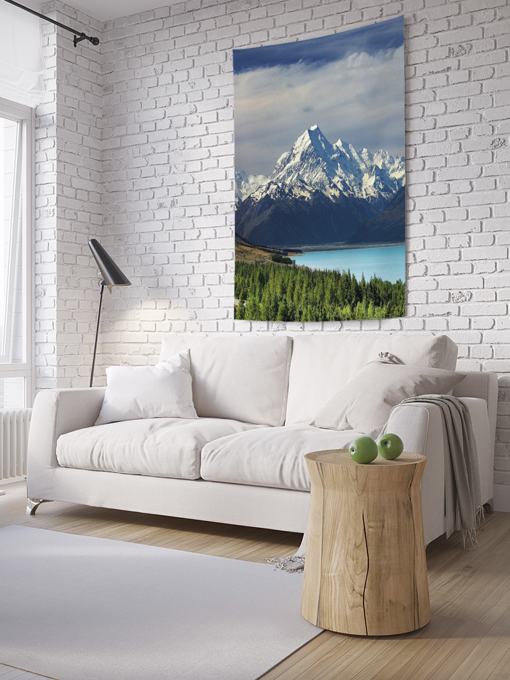 

Вертикальное фотопанно на стену JoyArty Горный пейзаж 150x200 см, Горный пейзаж