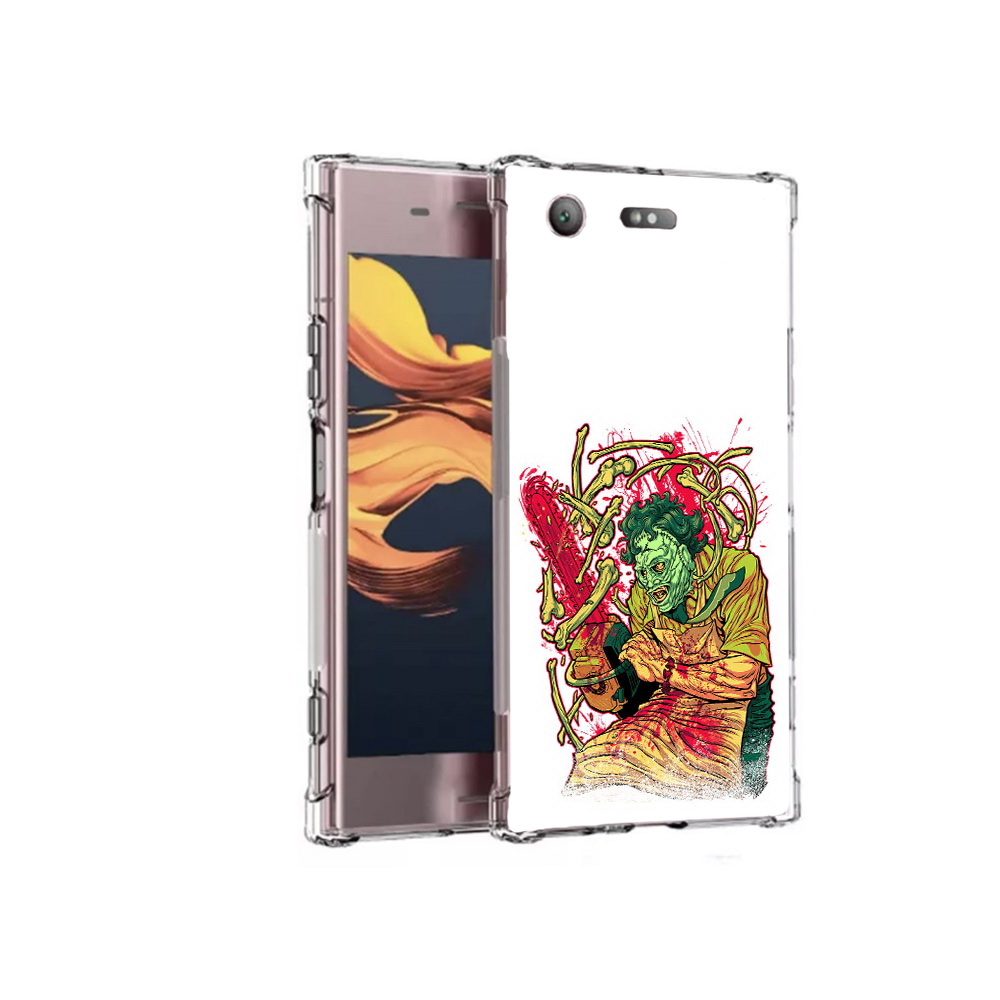 

Чехол MyPads Tocco для Sony Xperia XZ1 Compact яркий мясник (PT91855.237.711), Прозрачный, Tocco