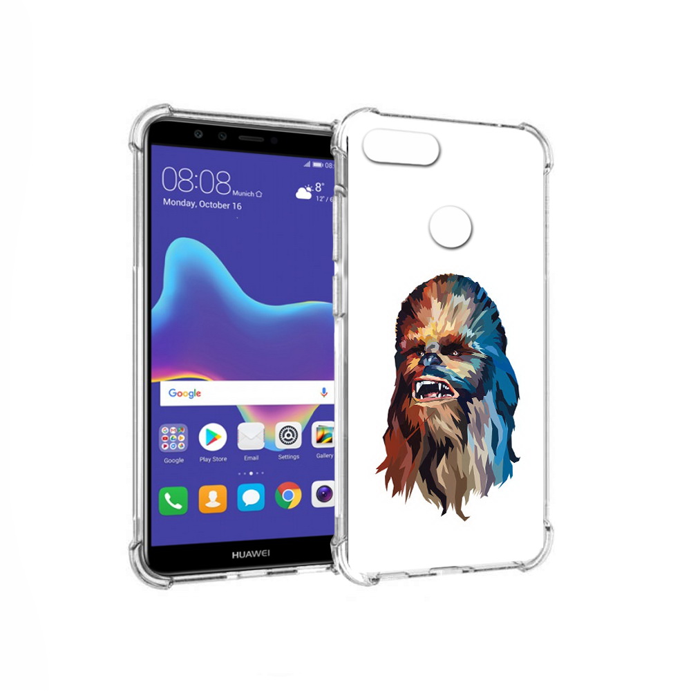 

Чехол MyPads Tocco для Huawei Enjoy 8 Plus star wars звездные войны (PT108787.33.24), Прозрачный, Tocco