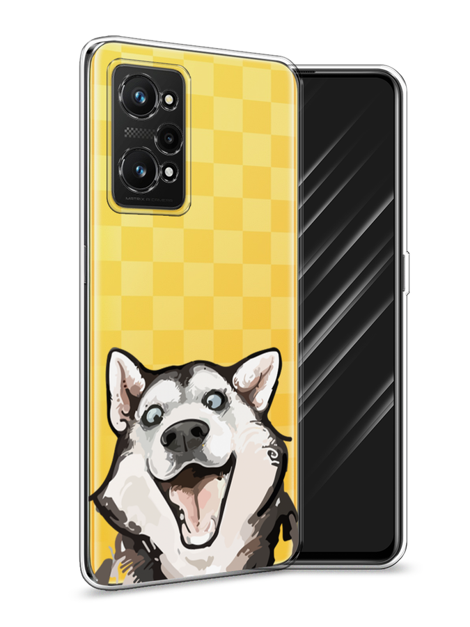 

Чехол Awog на Realme GT Neo 3T "Радостный хаски", Разноцветный, 2510750-1