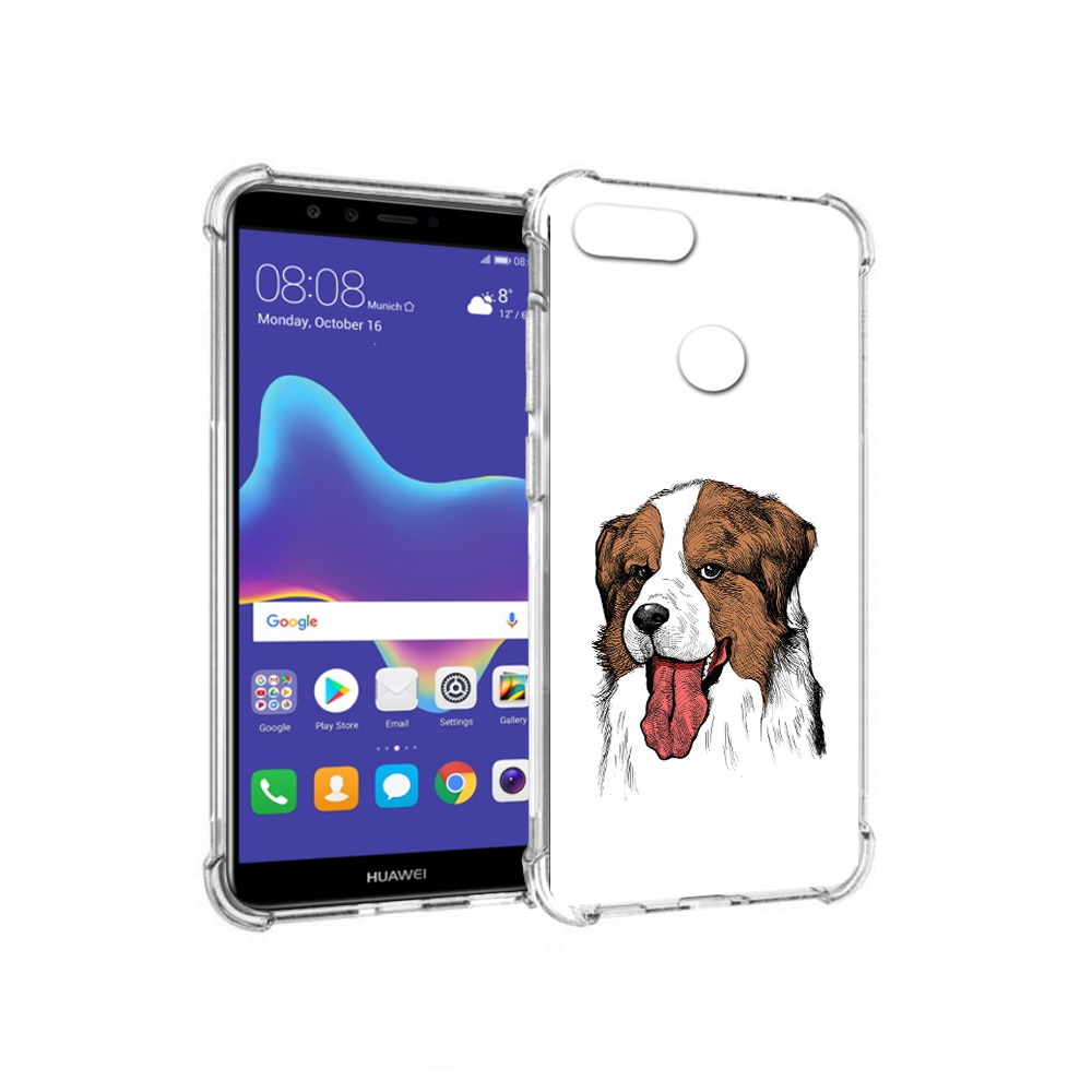 

Чехол MyPads Tocco для Huawei Enjoy 8 Plus бетховен (PT108787.33.230), Прозрачный, Tocco