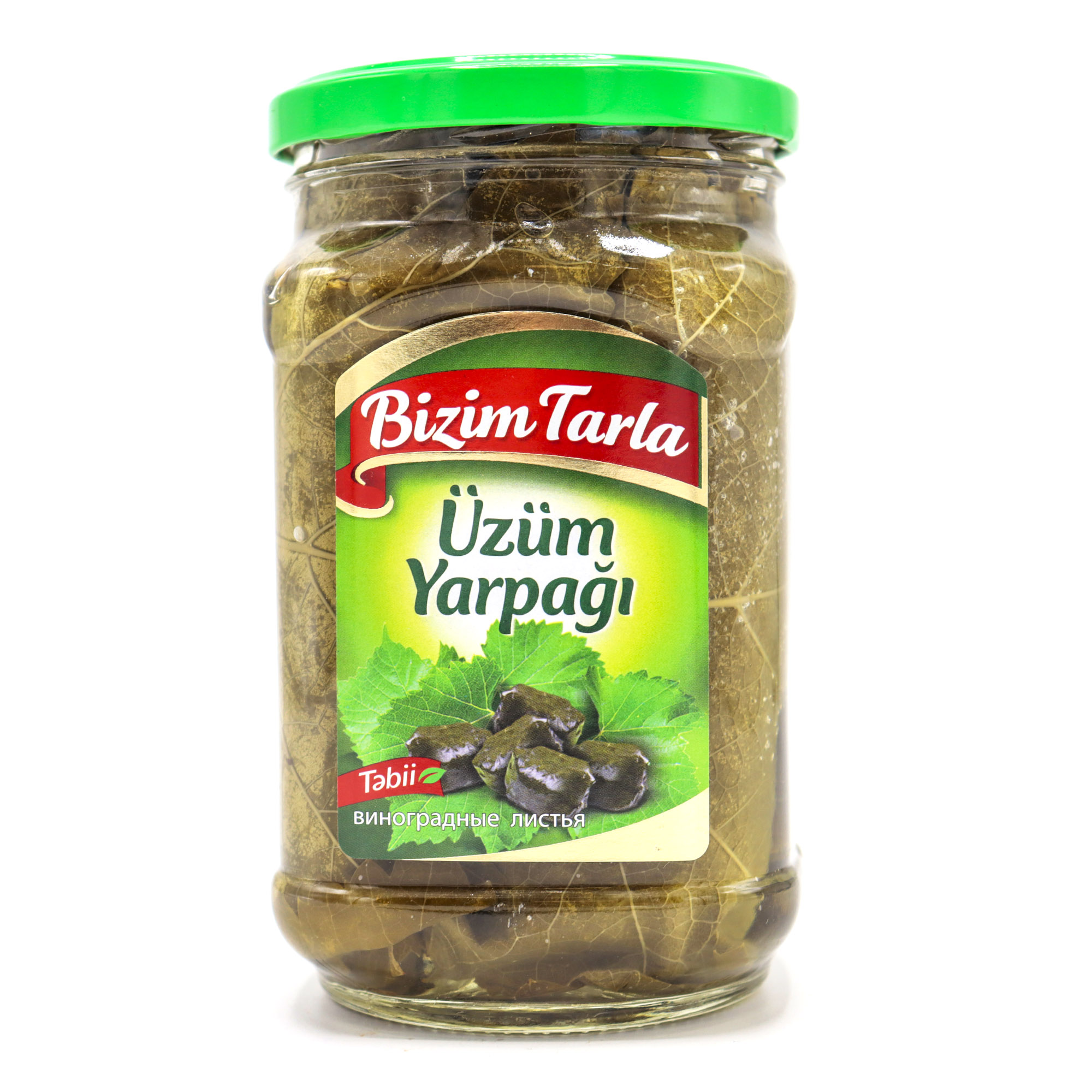 

Листья виноградные Bizim Tarla консервированные 640 г