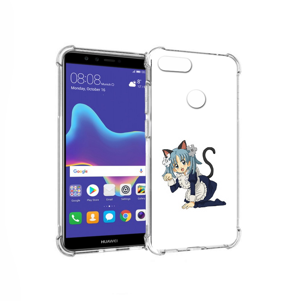 

Чехол MyPads Tocco для Huawei Enjoy 8 Plus аниме3 (PT108787.33.224), Прозрачный, Tocco