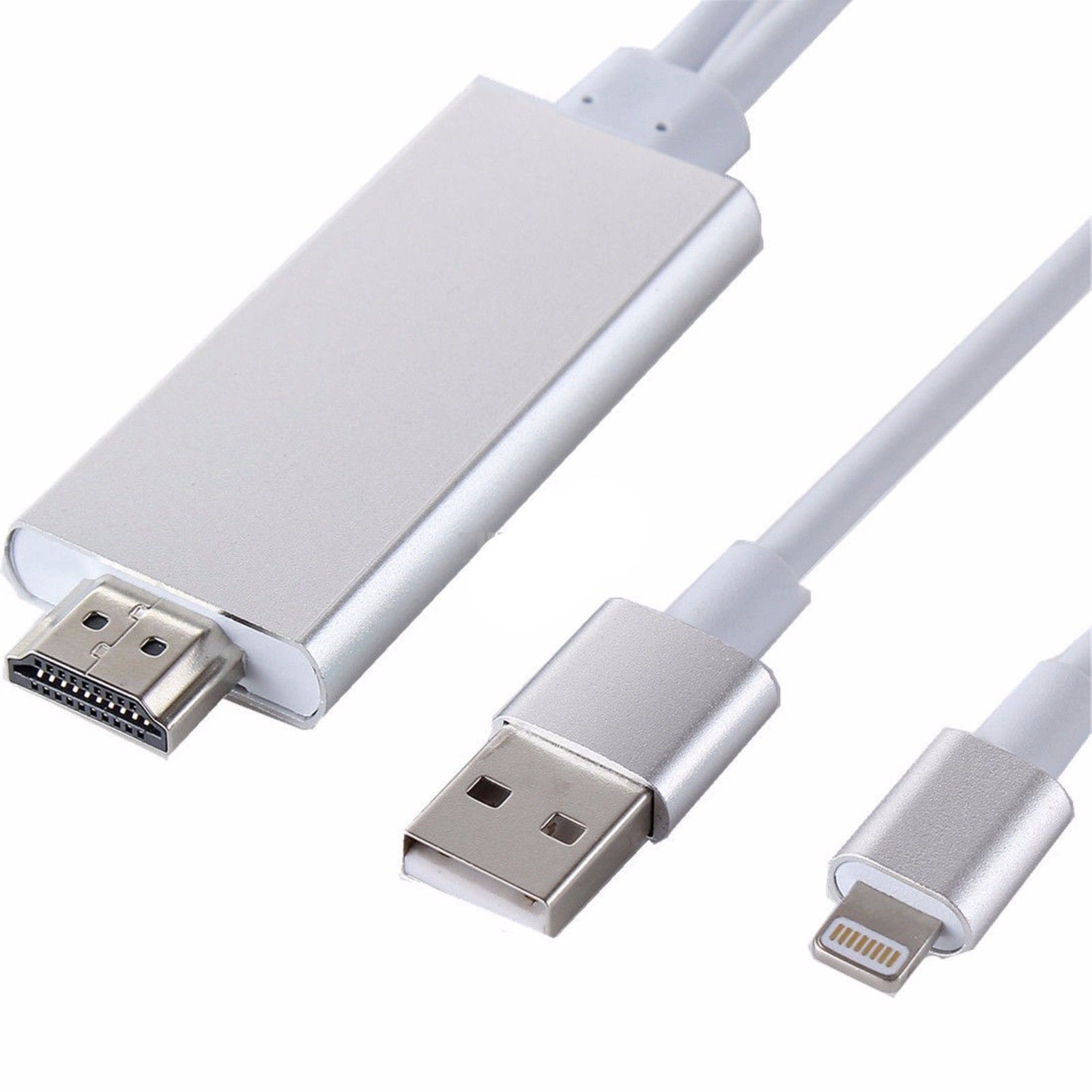 Кабель-адаптер Lightning USB-А to HDMI