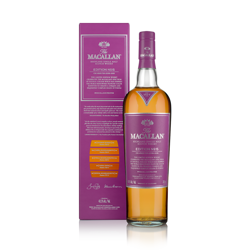 

Виски The Macallan Edition №5, в подарочной упаковке, 0.7 л