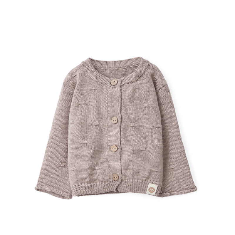 Кардиган детский Happy Baby 88516 цв. серый р. 92 кардиган детский happy baby 88536 khaki 92