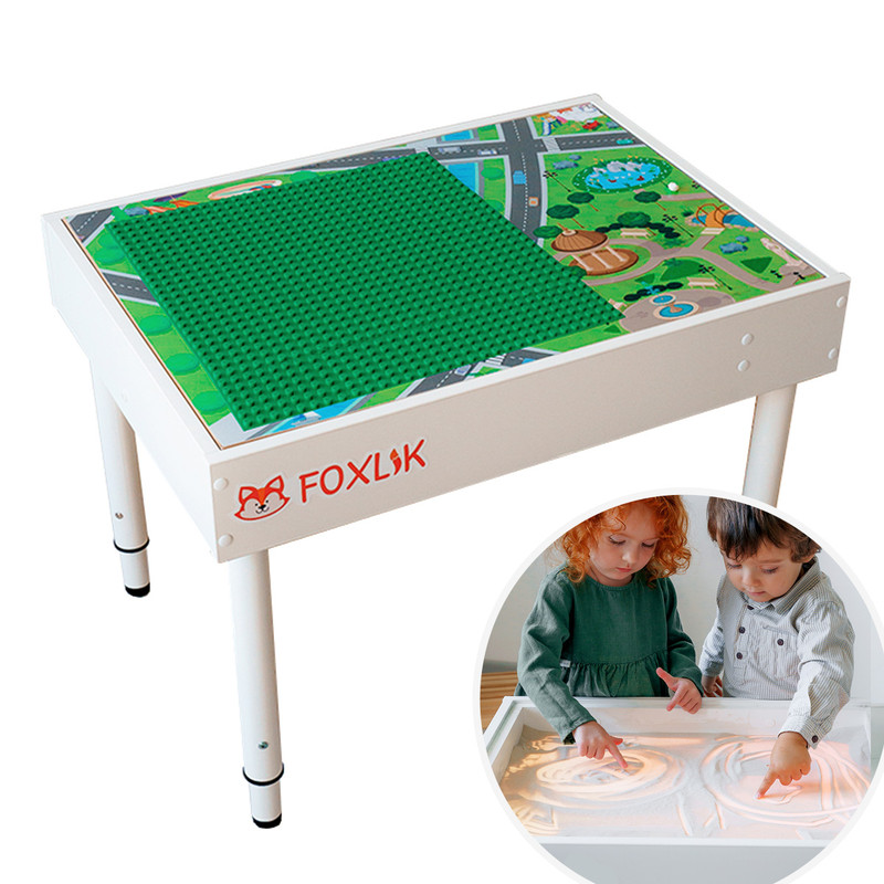 фото Световой стол для рисования песком foxlik конструктор
