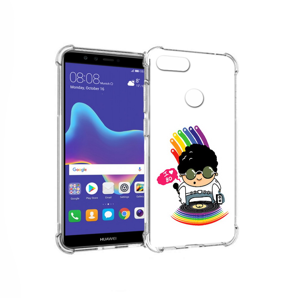 Чехол MyPads Tocco для Huawei Enjoy 8 Plus Я люблю 80-е (PT108787.33.205)