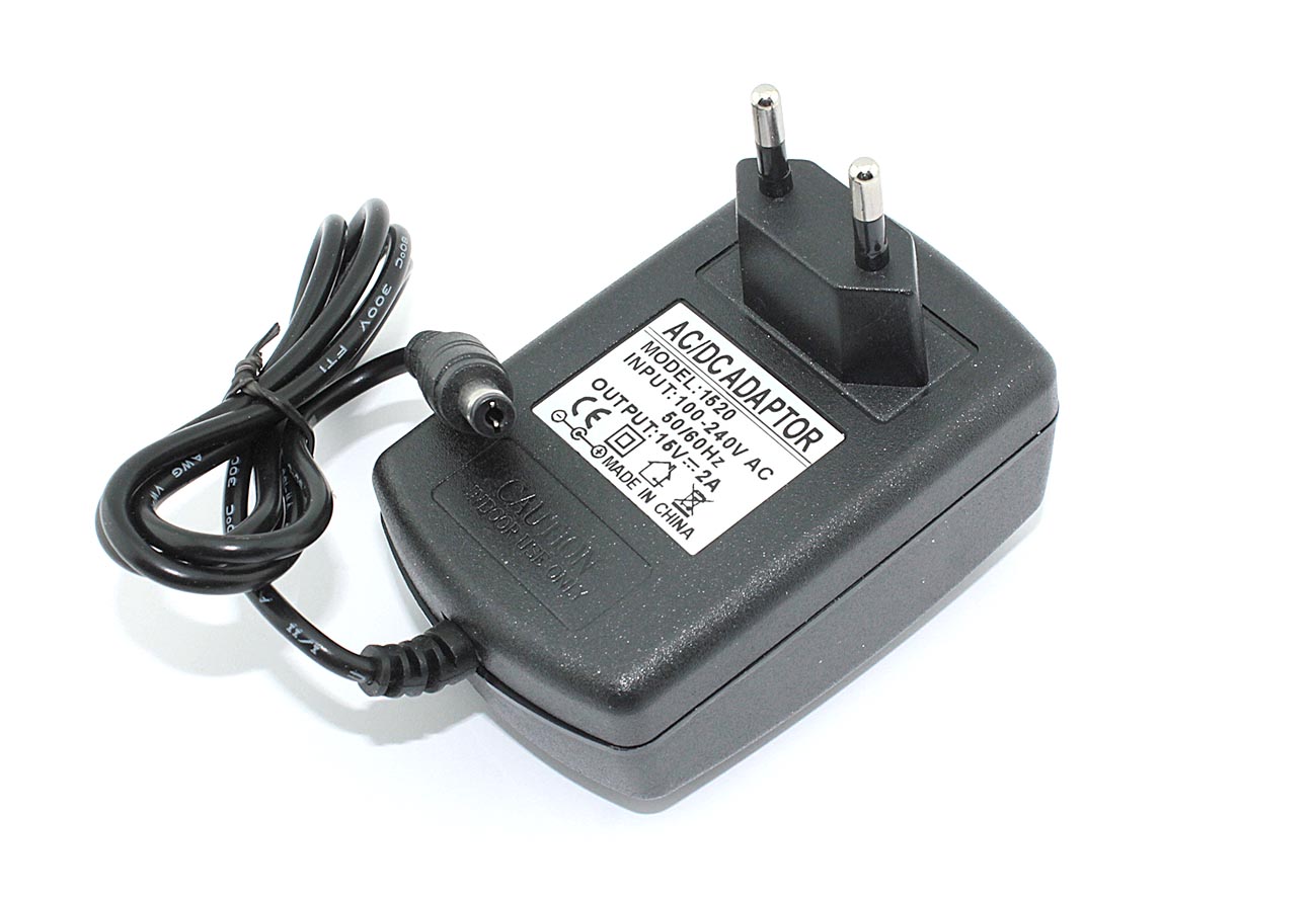 

Блок питания (сетевой адаптер) 15V 2A 5.5x2.5