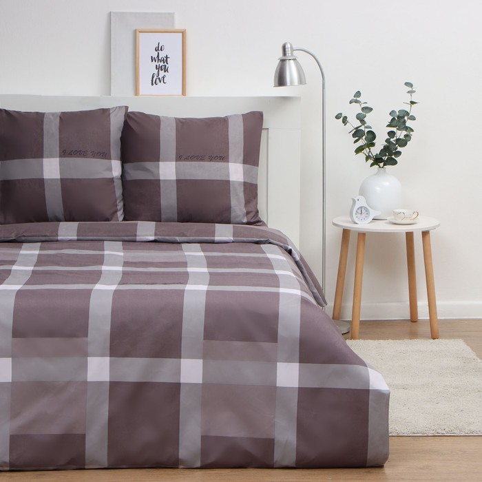 

Постельное бельё Экономь и Я 1,5 спальное Square 147х215см, 150х215см, 70х70см-2 шт