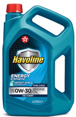 Моторное масло Texaco Havoline Energy 0W30 4л