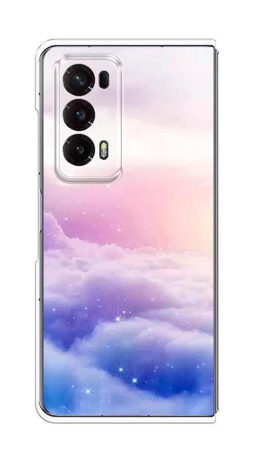 

Чехол на Honor Magic V2 "Небеса", Голубой;белый;розовый, 6123550-1