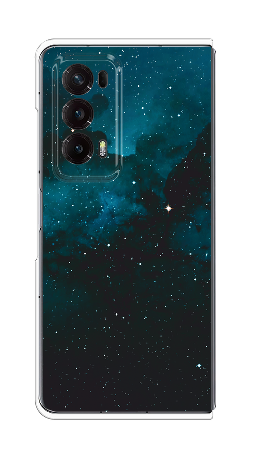 

Чехол на Honor Magic V2 "Синий космос", 6123550-1