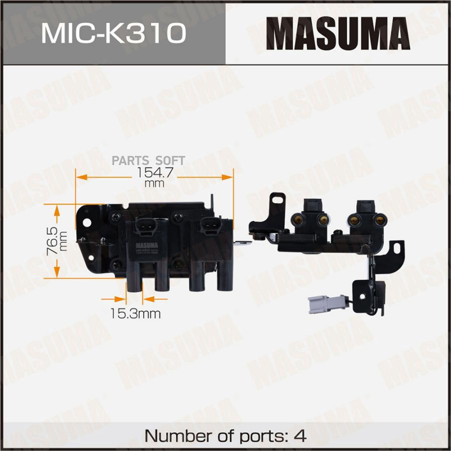 

Катушка Зажигания Masuma арт. MICK310