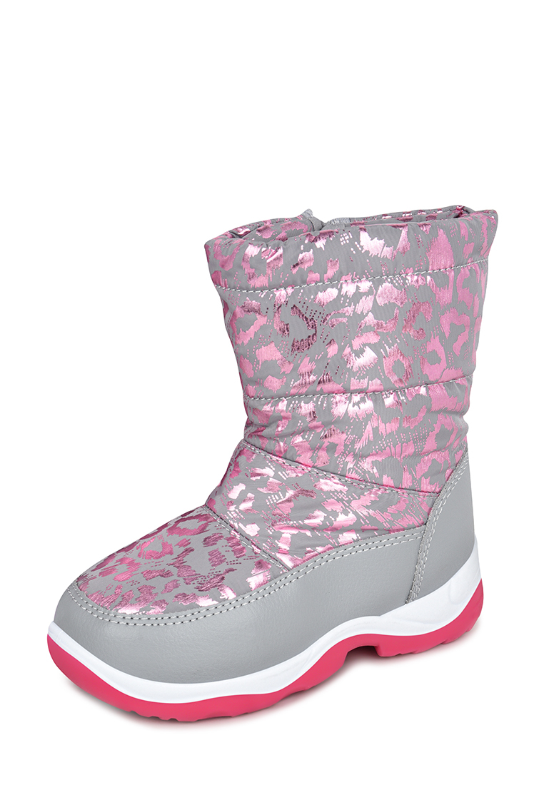 

Дутики детские Honey Girl ZB20AW-012A розовый/ серый р.27, ZB20AW-012A