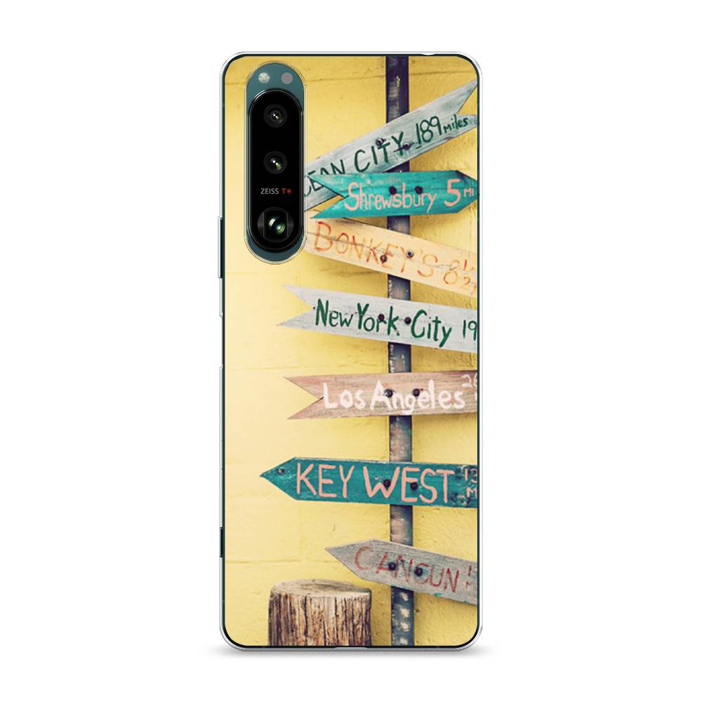 

Чехол Awog на Sony Xperia 1 III "Нулевой километр", Разноцветный, 54850-4
