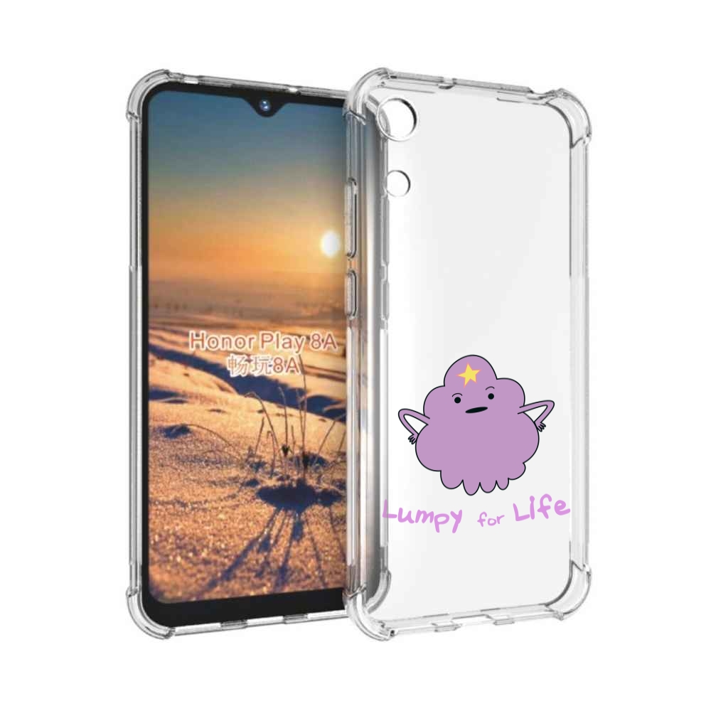 

Чехол бампер MyPads Принцесса пупырчатого королевства для Honor, Прозрачный, Tocco