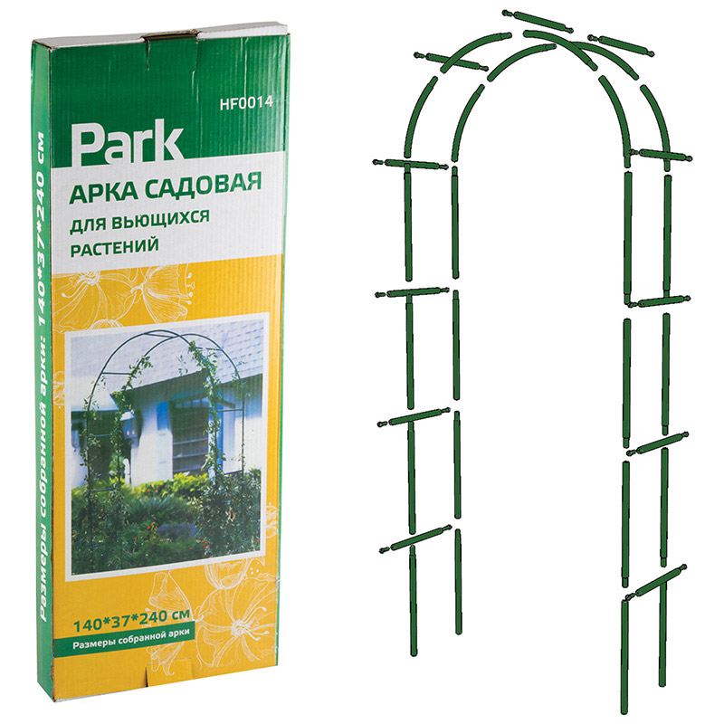 Садовая арка Park HF0014 для вьющихся растений 322118 240 х 37 см 1 шт.